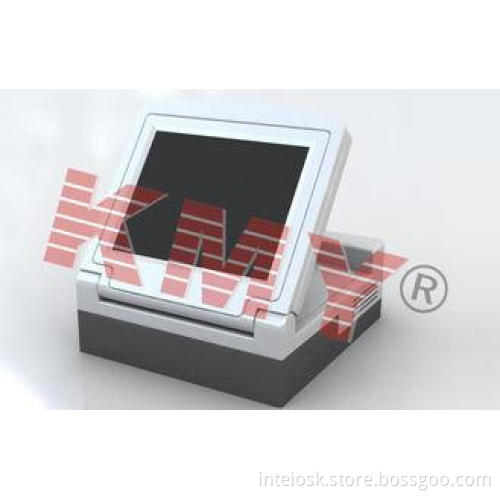 Custom Silver Interactive Information Desktop Kiosk With LC